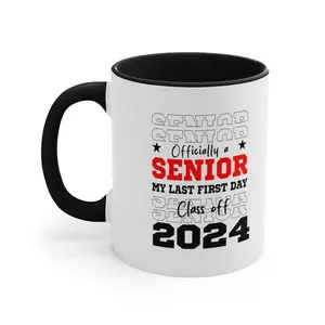 Cheers to Success: Celebrate Graduation Day with Our Vibrant Two-Tone Mug for Recent Graduates! Mug for graduates, mug for graduation day
