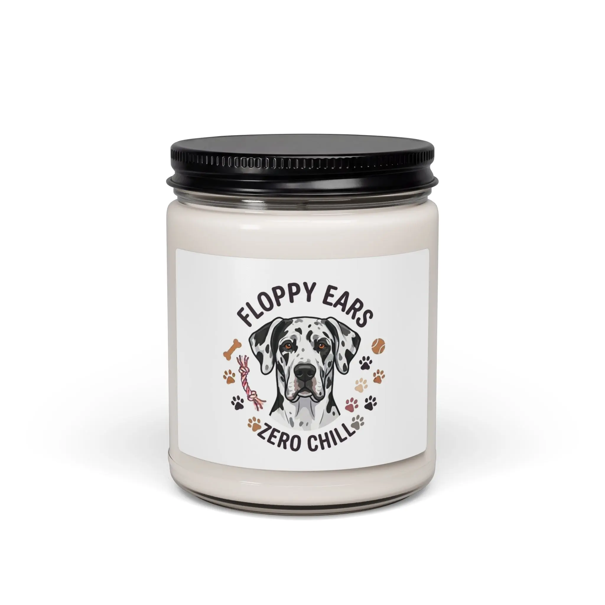 Floppy Ears Dog Great Dane Candle | Scented Soy 9oz