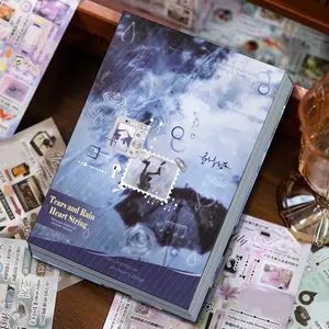 27 Sheets/book Sticker Set, Multiple Stories Series Fantasy Theme Stickers, Handmade Stationery Water Bottle Decorative Stickers