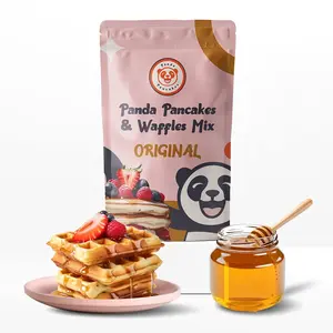 Panda Pancakes Original - Complete Pancake Mix Just Add Water - Waffle Mix Just Add Water - Pancake Dry Mix - Pancake Mix Complete - Waffle Mix for Waffle Maker - Pancake & Waffle Mixes (1 Pack)