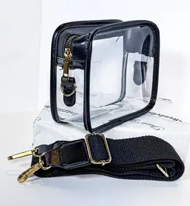 Game Day Crossbody | Clear Stadium-Approved Bag for Concerts, Games, Festivals & Matchday Events