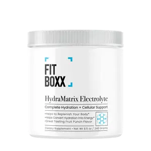 HydraMatrix Electrolyte – Complete Hydration + Energy with Electrolytes, B-Vitamins & Himalayan Salt | Fruit Punch | 60 Servings