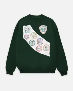 Troop Beverly Hills Merit Badge Sash Sweatshirt Hoodie T Shirt, Vintage 90s Crewneck, Camping Vibe