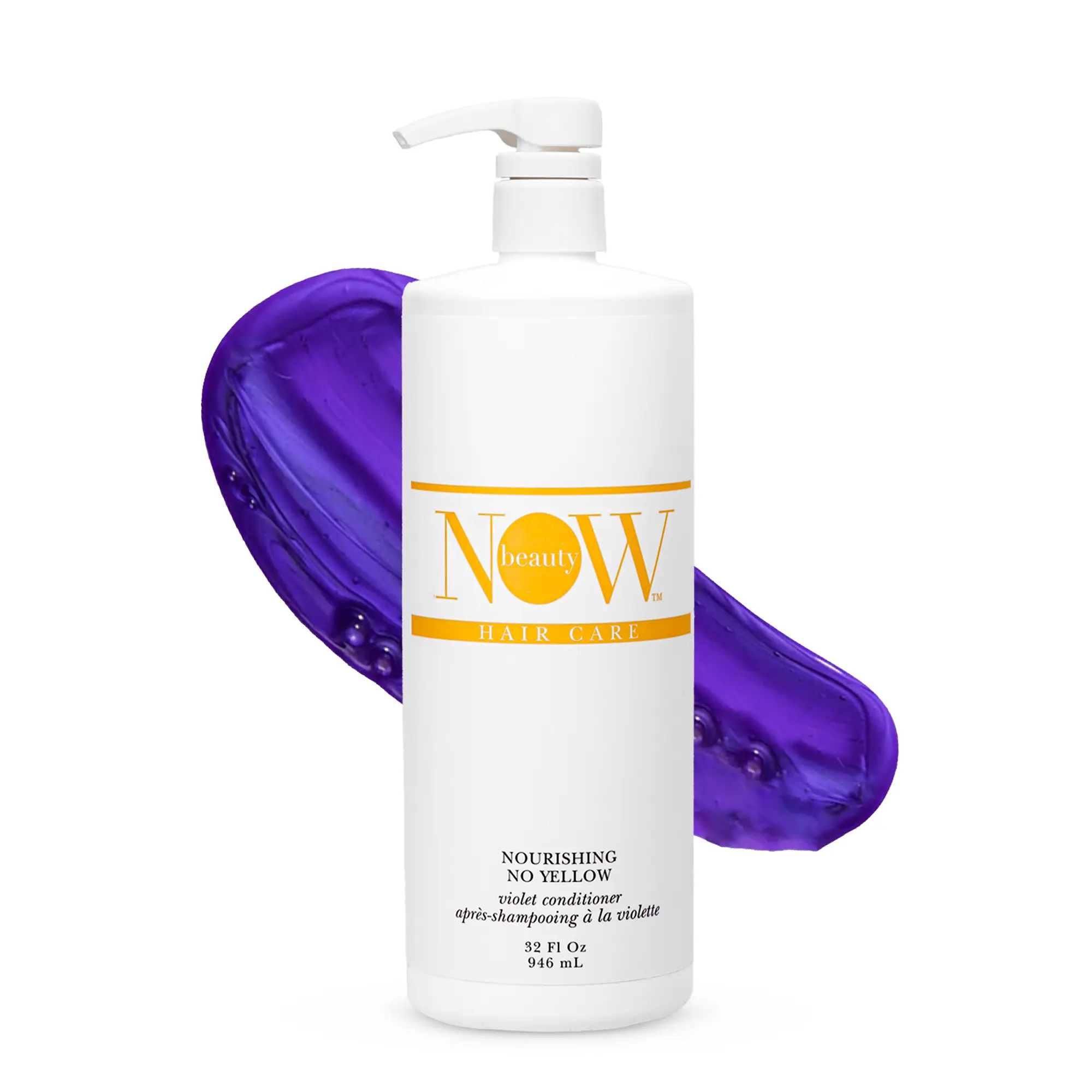 Nourishing No Yellow Conditioner by NOW Beauty for Unisex - 32 oz Conditioner