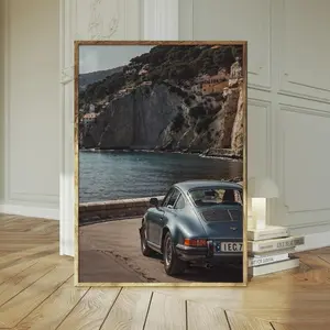 Classic Porsche Wall Art, Vintage Porsche Print, Porsche Wall Art, Vintage Car Poster, Old Money Poster, Classic Aesthetic Porsche Poster Decor Room