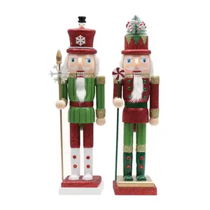 SW 15" Christmas Surprise Nutcrackers (set of 2) SW 15" Christmas Surprise Nutcrackers (set of 2)