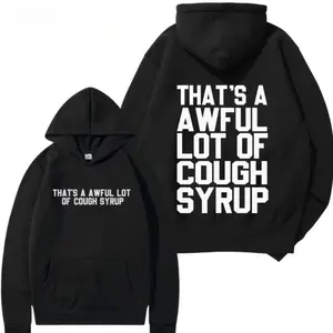 Classic Cough Syrup Hoodie/Sweatshirt/T-Shirt, For Men/Women - Unisex Style, 100% Cotton, Pullover unisex hoodie Menswear Soft