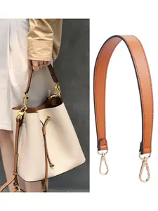 1 Piece leather handbag strap suitable for bucket bags & other Handbags, Leather Replacement Straps for Handbags, Shoulder & Crossbody Purse Strap, Replacement Leather Strap fits NEONOE Bag or Mollie Bag, Changing your Shoulder Bag