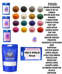 20g TOUT POUD MAJI:poud Banm Komande, poud Sam Di Sesa, poud revini bon anj, poud Chans, poud Rale mennen vini, 7 bon poud, 7 Move Poud, Fow Vle, anvi we'm, kontan we'm, poud leman, venez a moi, poud respekte capitaine, poud fow vle, poud mache presse