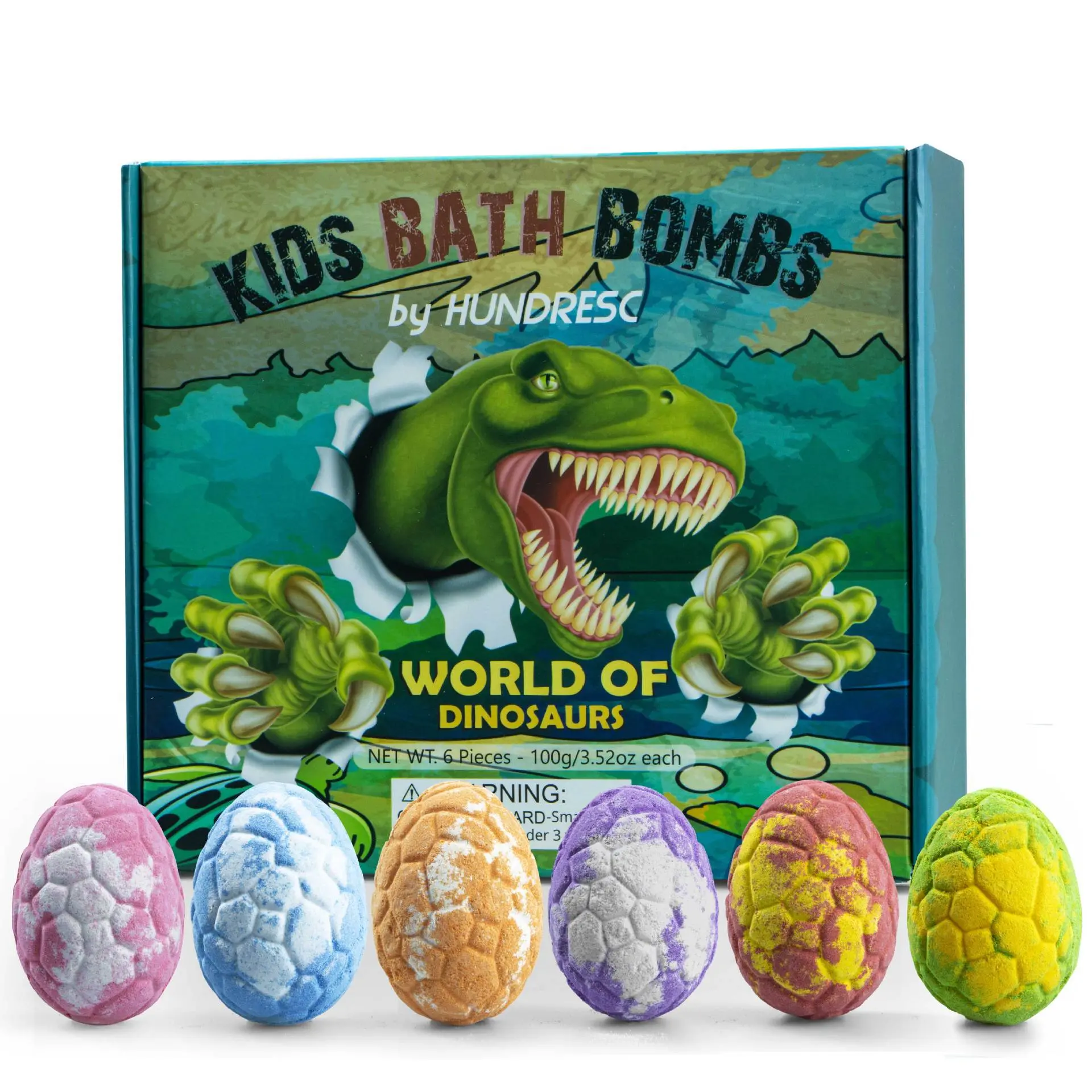 Dinosaur Egg Exploding Bath Salt Ball Christmas Gift Dinosaur Style Essential Oil Body Care Bath Bomb