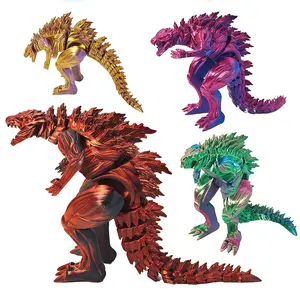 3D Printed Muscle Monster Figurine, Joint-Active Monster Dinosaur Model, Transformable Monster Animal Statue, Collectible Toy, Articulating Figurines