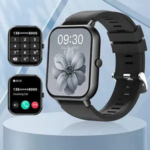 Unisex Smartwatch Gift, 4.65cm Full Touchscreen, Text & Call Support, Android & iPhone Compatible, Fitness Tracker, Workout, 100+ Sports Modes