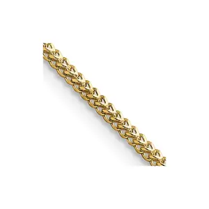 14K 1.3mm 18In Franco Chain