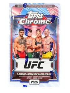 2025 Topps Chrome UFC Hobby Box
