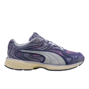PUMA Mens Extos Overdye Lace Up Sneakers Shoes Casual - Purple