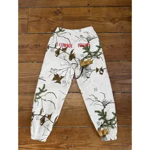 White Camo Cowboy Pillows Sweatpants