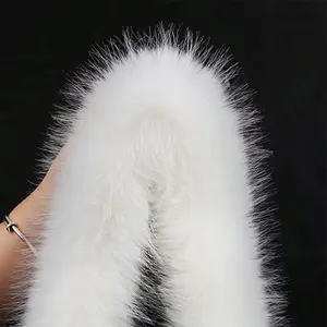Luxurious Faux fox fur Trim Strip, 149.86cm x 8.99cm - Soft Plush Sewing Edge for DIY Costume and Craft Decorations, Ideal for Traditional Attire and Holiday Embellishments, DIY Costume Accessory|Decorative Edge|Soft Fur Strip, Best for Christmas