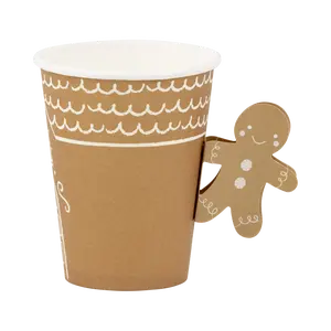 Gingerbread Boy Paper Cup