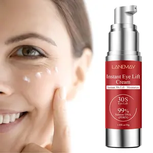 30g Instant Lifting Eye Cream, Immediate 30-Second Lift & Hydration, Moisturizing, 99% Salmon Dna, Suitable for Men and Women, Temporary Firming Treatment