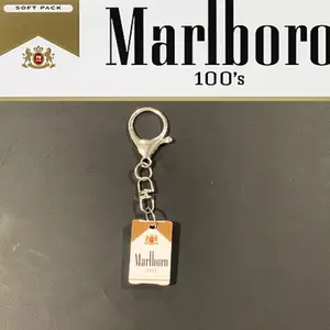 Marlboro 100’s Box Keychain – Mini Replica Collectible