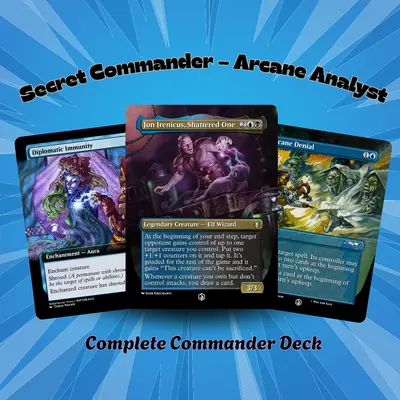Mystery Commander Deck - TikTok Shop