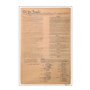 212 MAIN We The People Constitution Part 3 Cardboard Cutout Stand-Up Easel - 67x45 in Large, Single-Side Print Advanced Graphics Home Decor Accessory for Photo Displays, Party Use