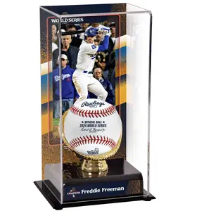 Freddie Freeman Los Angeles Dodgers 2024 MLB World Series Champions Sublimated Display Case with Image