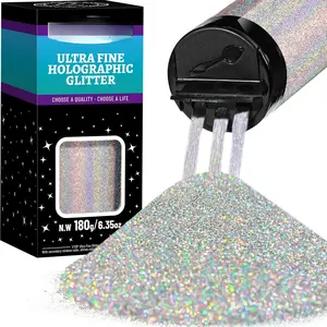 Holographic Ultra Fine Glitter for DIY Arts and Crafts