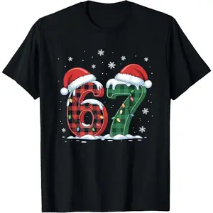 67 Christmas Pajamas Xmas Holiday Number 67 T-ShirtZHengjh shop