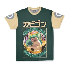 snorlax pokemon streetwear t-shirt All-Over Print