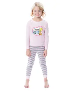 Looney Tunes Toddler Girls' Tweety Bird Life Is Good 2 Piece Long Sleeve Pajama Set