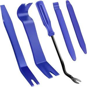 AXELECT 5 Pack Trim  Kit, No Scratch Plastic  Tool Kit,Auto Trim Tool Kit  Tools, Panel Door Window Tools Kit,Fastener Removal Interior Trim Tools