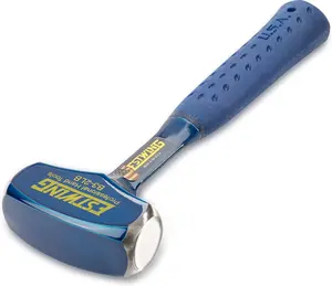 Estwing Drilling/Crack Hammer - 2-Pound Sledge with Forged Steel Construction & Shock Reduction Grip