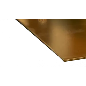 Copper Sheet: 0.016" Thick x 6" Wide x 12" Long (1 Piece)