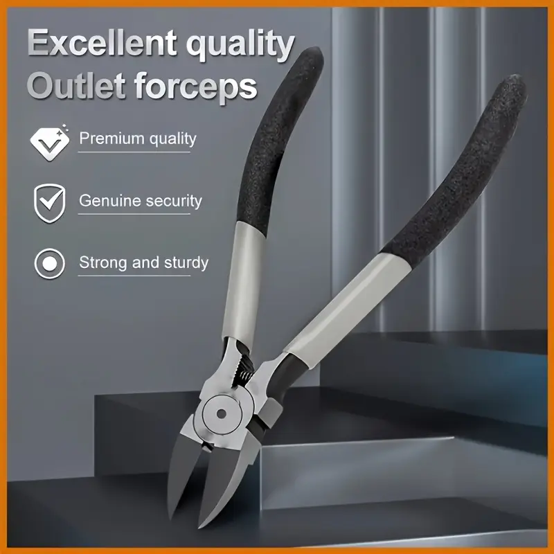 summerwins 6-Inch Diagonal Wire Cutters Multi-Tool Kit with Comfort Grip, Knife, Utility Pliers, Durable Ergonomic Design for Electrical Tasks, DIY Home Projects