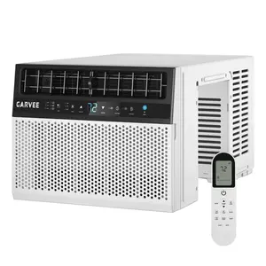 U-Shaped Window Air Conditioner, 12000BTU Window AC Units Cools up to 550 Sq. Ft, 6 Modes, Saddle Window AC Unit with Full Window View, Energy Saving, Installation Kit Included, CEER 10.5