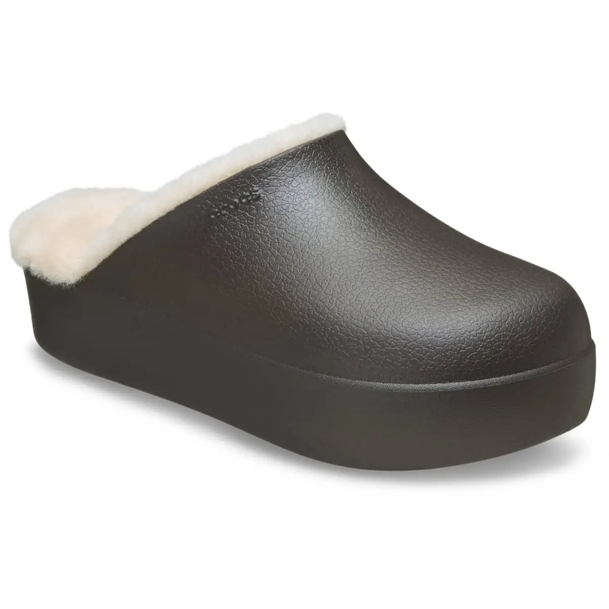 Crocs Women's Dylan Fuzzy Lined Platform Clogs, Cozy Fall Shoes