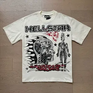 Summer New European and American Trendy b\Brand HStar Men and Women large size loose pullover casual short-sleeved T-shirt