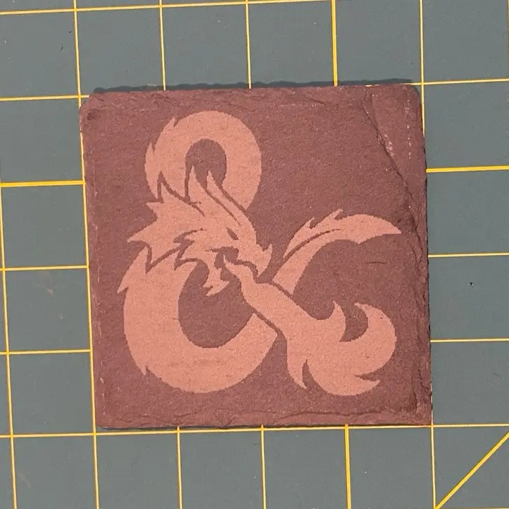D&D Coasters, Durable Tabletop Accessory for Dungeons & Dragons Game Nights