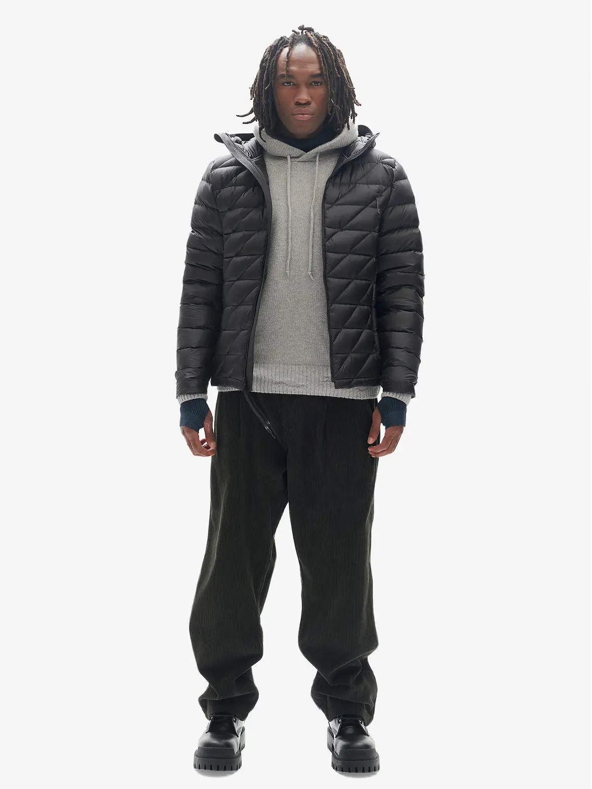 Packable Down Jacket - Black