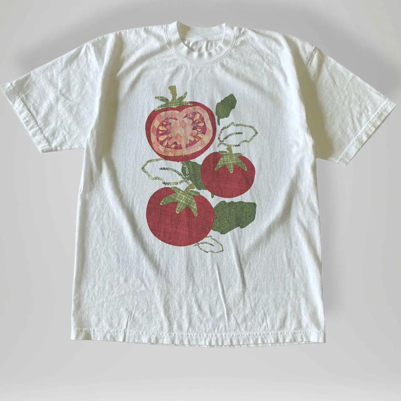 Tomato T Shirt For Men And Women Unisex Short Sleeve Crew Neck Vegetable Casual Tee For Farmers Market Summer And Daily Wear