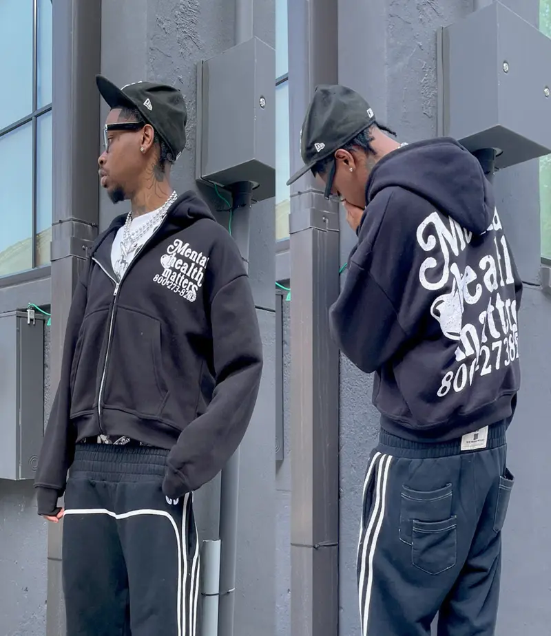 black hellstar zip up - TikTok Shop