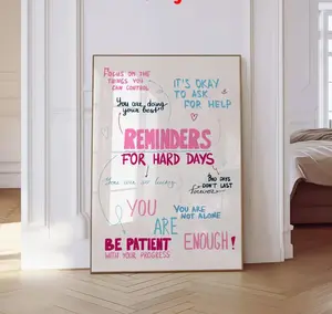 [Sale off up to 65%][Free Ship][No Frame] Motivational Slogan Pattern Poster, Quote Prints, Poster Wall Art, Wall Decor for Home Living Room Bedroom, Home Decor, Ornaments