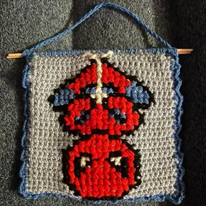 Spidey tapestry