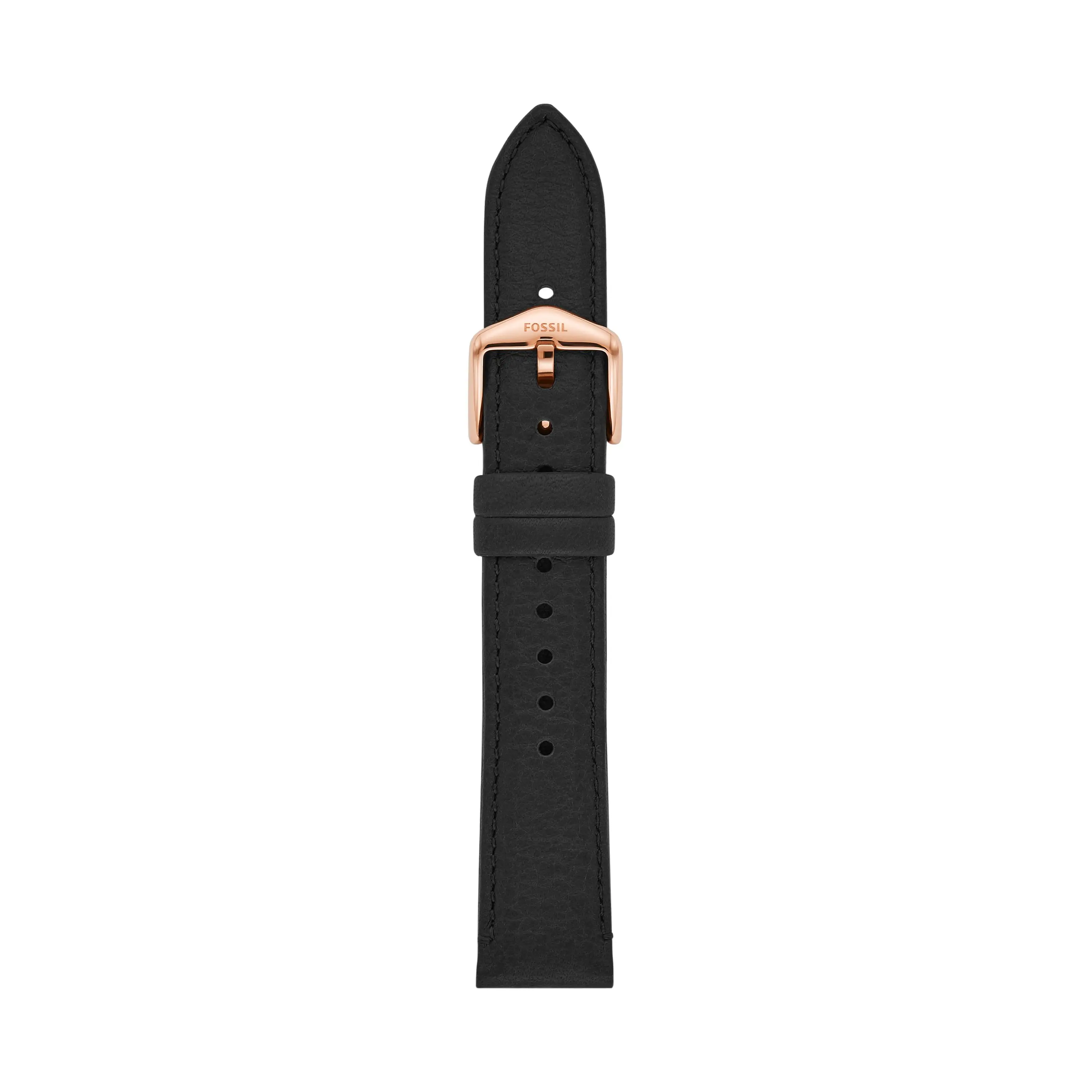 Fossil Women's 18mm Black LiteHide™ Leather Watch Band