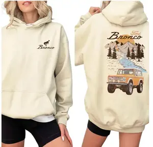 Ford Bronco Split Design Hoodie, Sweatshirt, T-Shirt, Off-Road Adventure Graphic Tee, Vintage Truck Shirt, Car Lover Gift, Casual Streetwear, Gift For Men For Women, Truck Tee