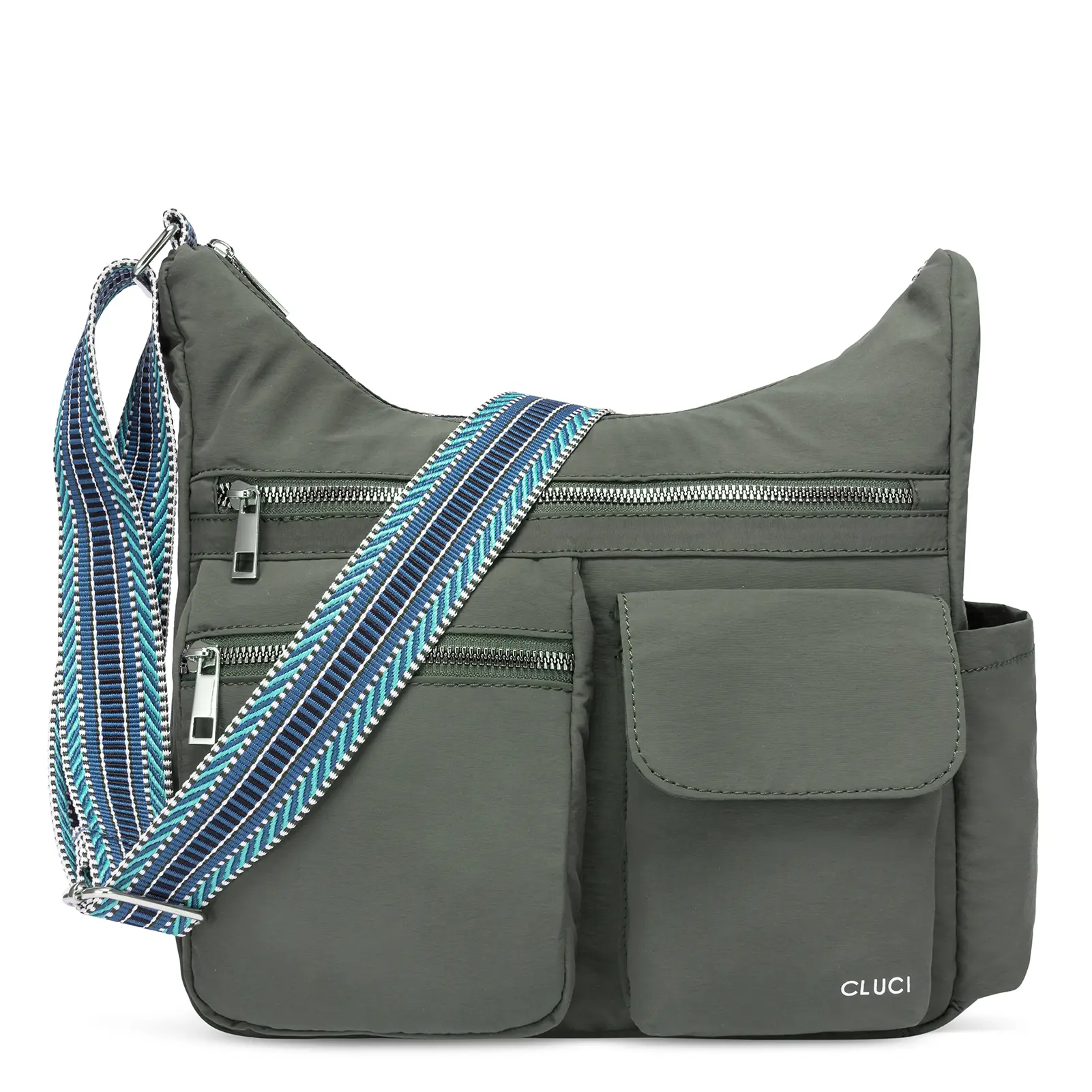 CLUCI TikTokShopSummerSale  Waterproof Nylon Travel Essentials Crossbody Bags For Women Trendy Fashion Lightweight Shoulder Bag REID Purse For Ladies 12.9 Inch iPad Pro Gift Accessory purses crossbody bags outing bag
