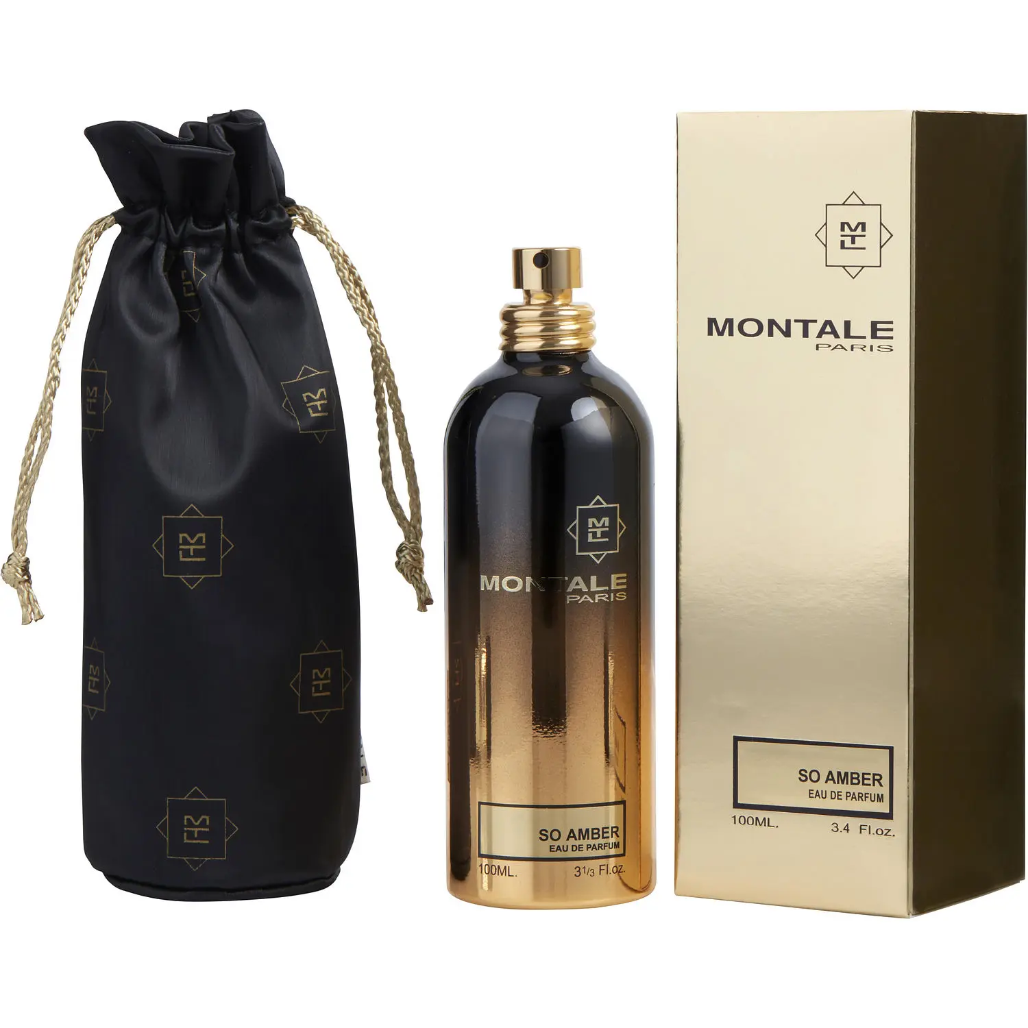 Montale Paris Intense Amber By Montale Eau De Parfum For Unisex