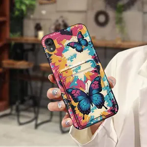 Back Cover Shockproof Phone Case For MOTO E6 Graffiti Anti-knock Dirt-resistant Soft case Cartoon Fashion Design Waterproof Anti-dust Cute TPU Silicone Cover Card bag Full wrap