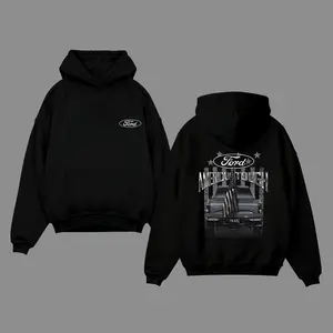 American Tough F-150 Pullover Hoodie – Cozy Oversized Hoodie with Patriotic Truck Design, Must-Have Menswear Streetwear